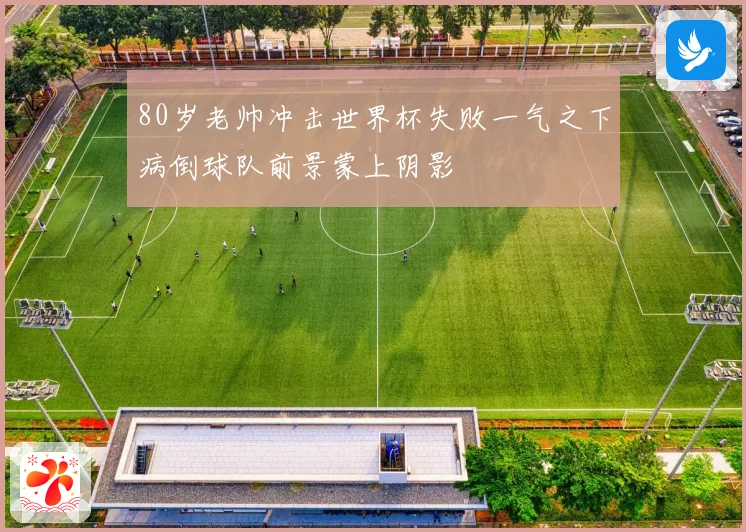 80岁老帅冲击世界杯失败一气之下病倒球队前景蒙上阴影