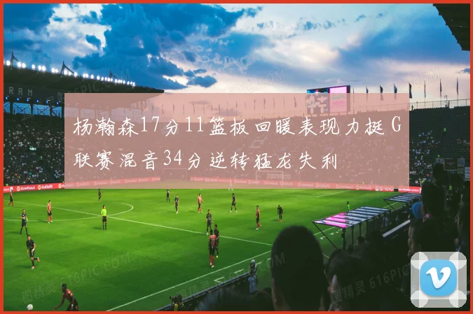 杨瀚森17分11篮板回暖表现力挺 G联赛混音34分逆转猛龙失利