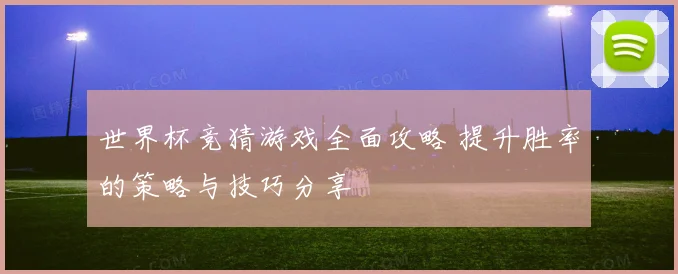 世界杯竞猜游戏全面攻略 提升胜率的策略与技巧分享